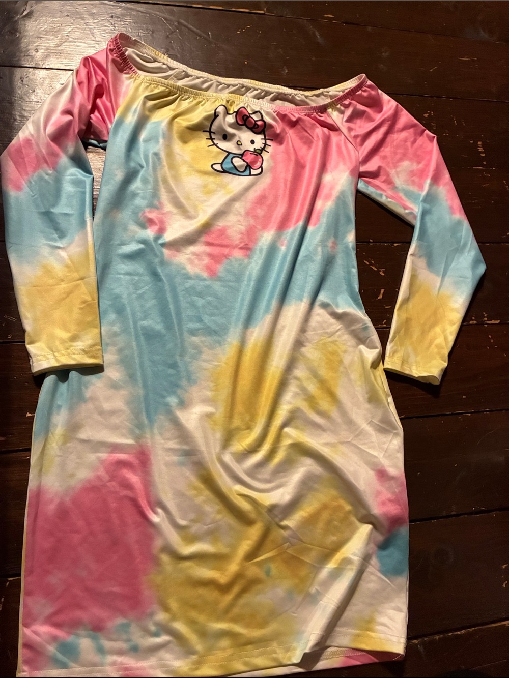 Hello Kitty Tie Dye Dress